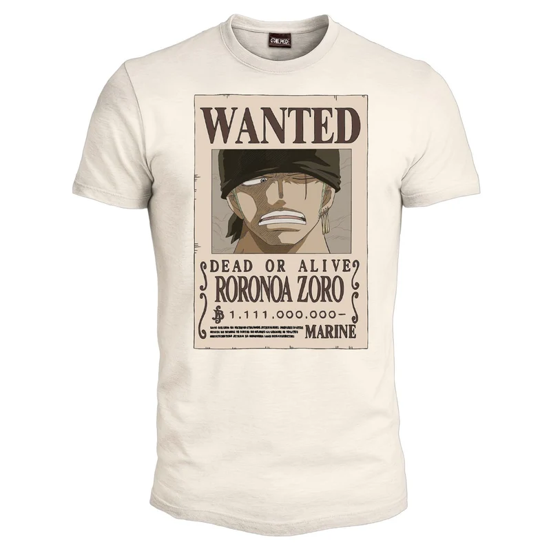 T-Shirt bambini One Piece - Wanted Zoro -