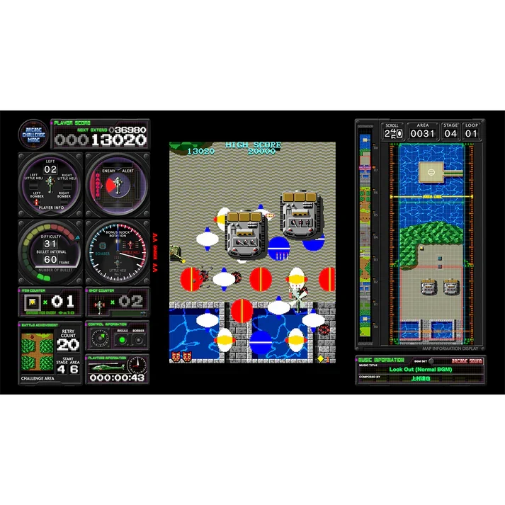 Toaplan Arcade Garage: Kyukyoku Tiger-Heli Nintendo Switch