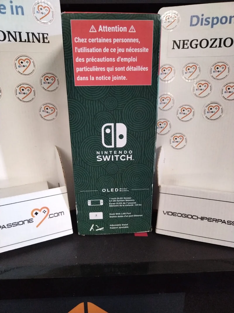 Nintendo Switch™ - Modello OLED Edizione Speciale The Legend of Zelda: Tears of the Kingdom (usato garantito)