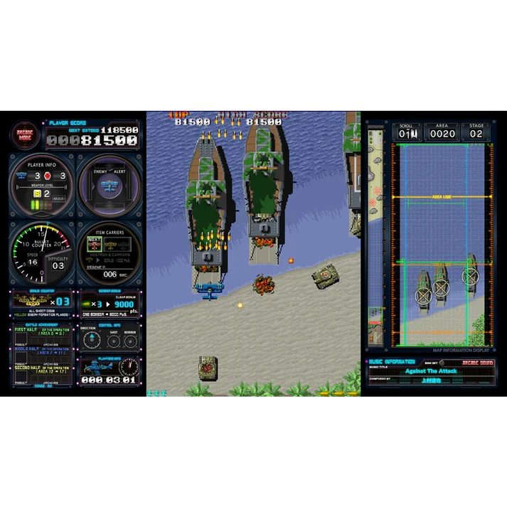 Toaplan Arcade Garage: Flying Fire Shark Playstation 4