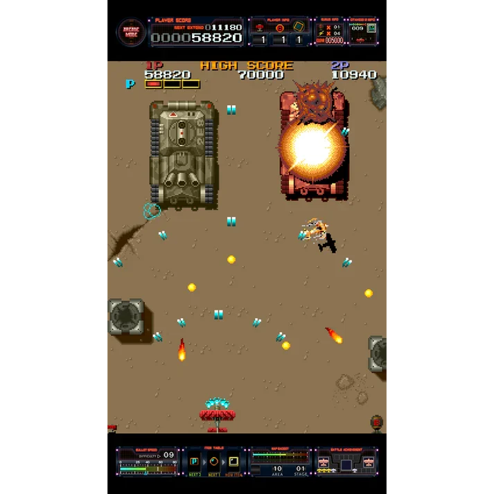 Toaplan Arcade Garage: Flying Fire Shark Playstation 4