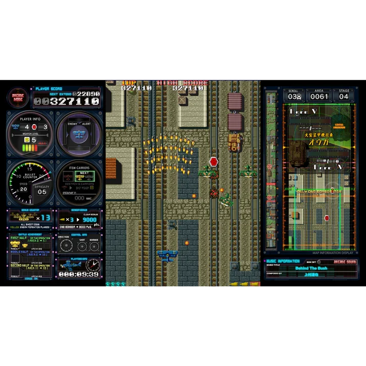 Toaplan Arcade Garage: Flying Fire Shark Playstation 4