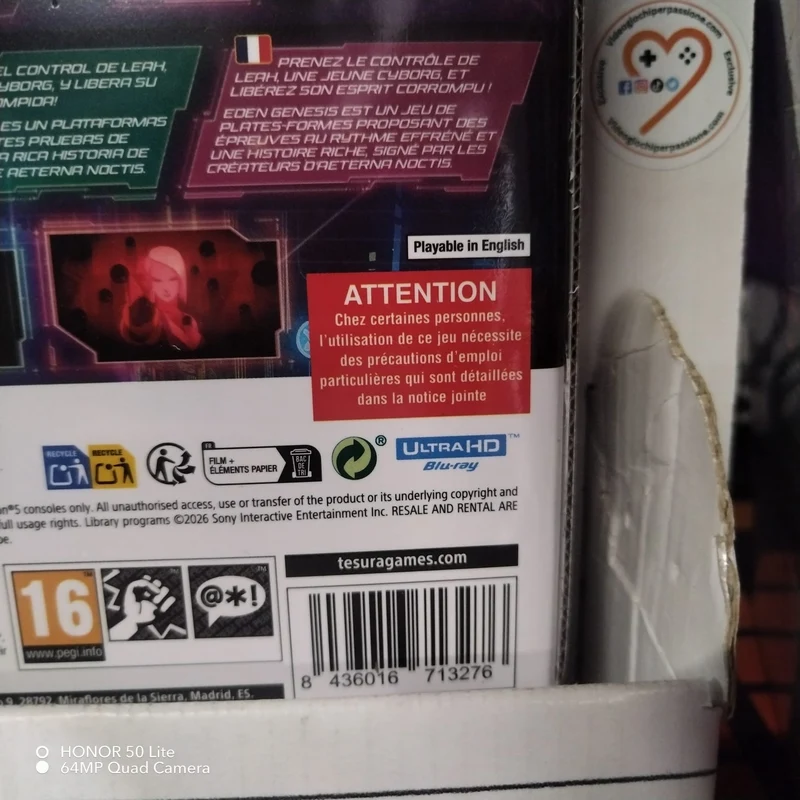 Eden Genesis Collector's Edition Playstation 5 Edizione Euroepa