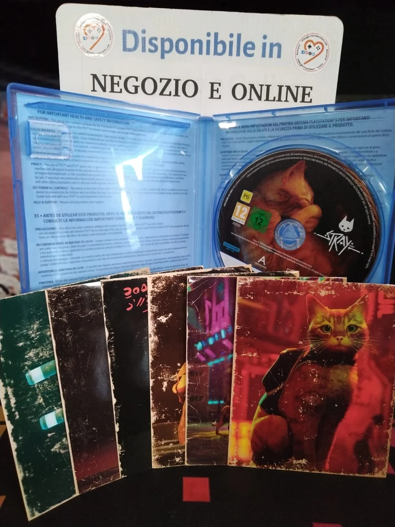 Stray Playstation 5 Edizione Fisica (usato garantit)