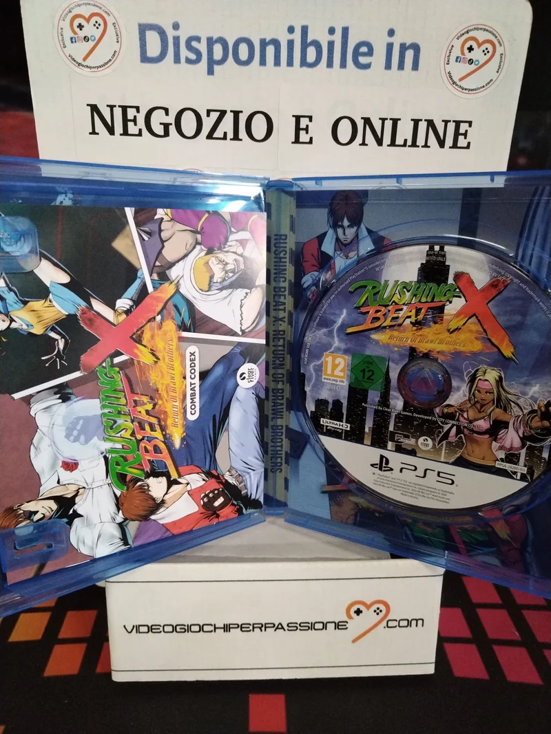 Rushing Beat X: Return of Brawl Brothers Playstation 5 (usato garantito)