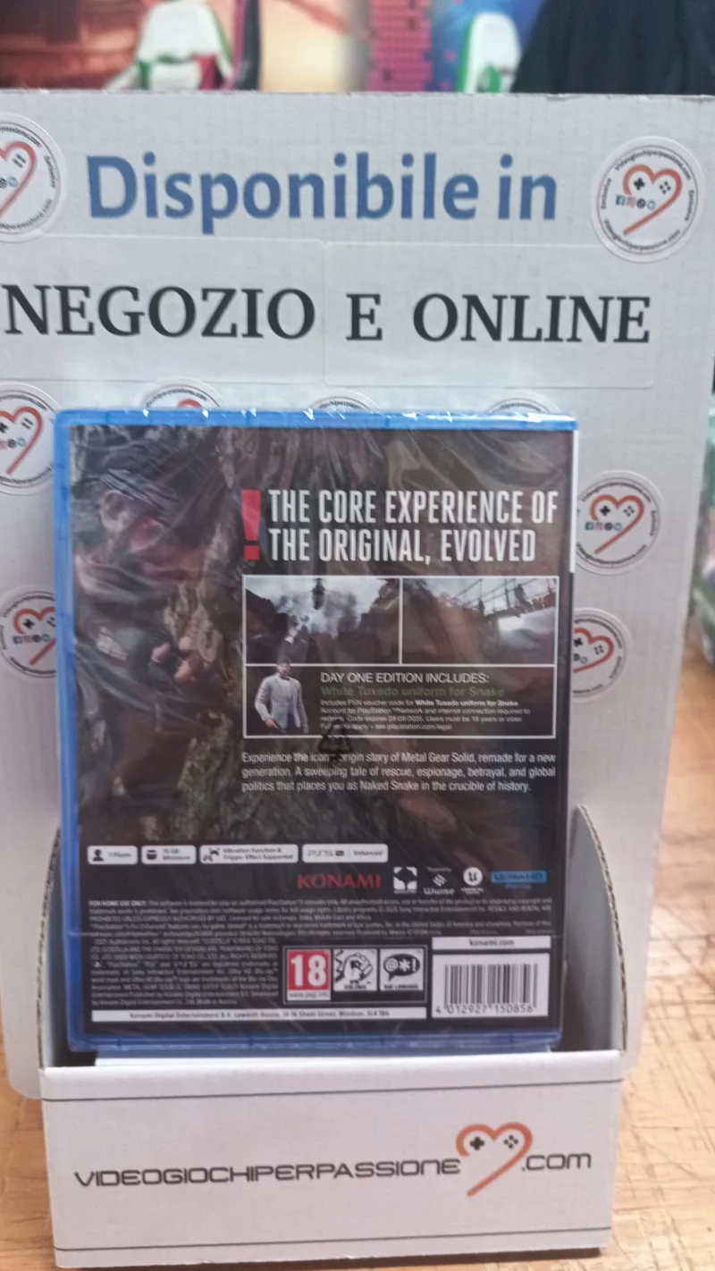 Metal Gear Solid Delta: Snake Eater (Day One Edition) Playstation 5 Edizione Europea