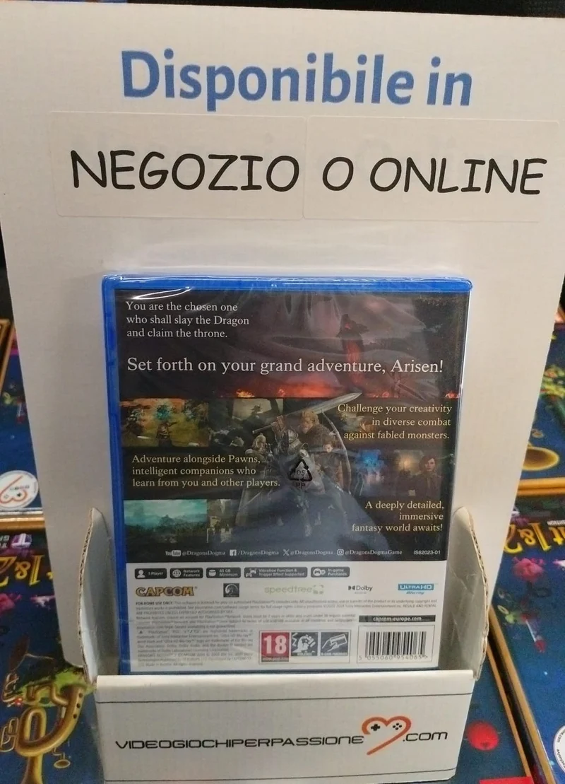 Dragon's Dogma 2 Playstation 5 Edizione Europea