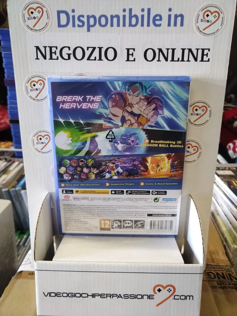 Dragon Ball Sparking Zero Playstation 5 Edizione Europea