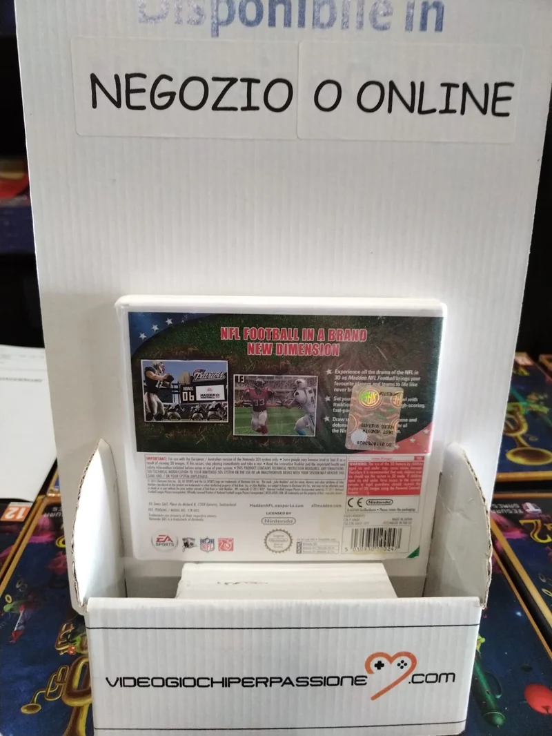 Madden NFL Football · Nintendo 3DS versione inglese (usato garantito)