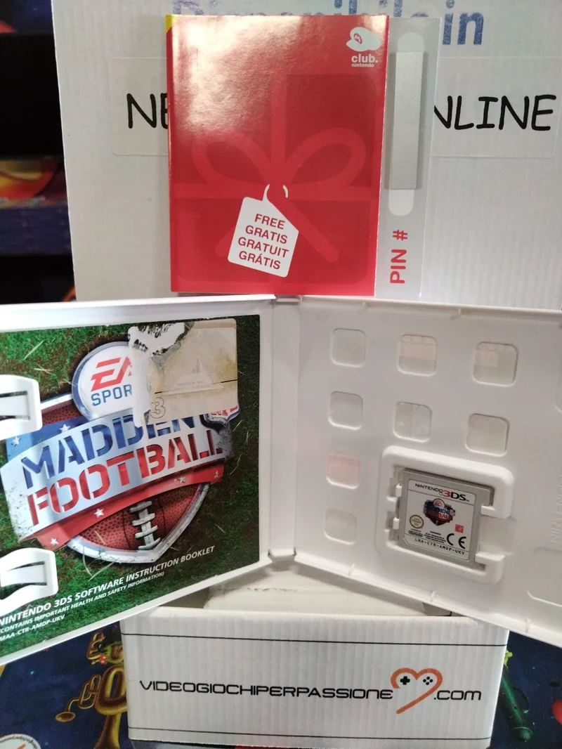 Madden NFL Football · Nintendo 3DS versione inglese (usato garantito)