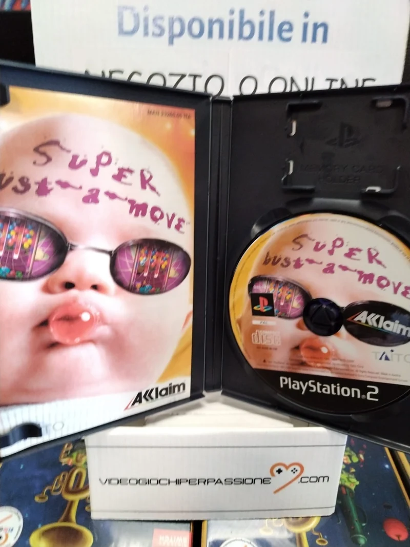SUPER BUST-A-MOVE PLAYSTATION 2 versione ita. (usato garantito)