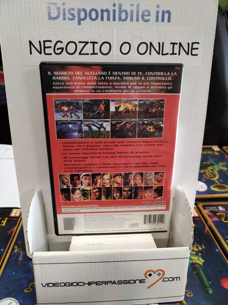 TEKKEN TAG TOURNAMENT PLAYSTATION 2 versione italiana (usato garantito)