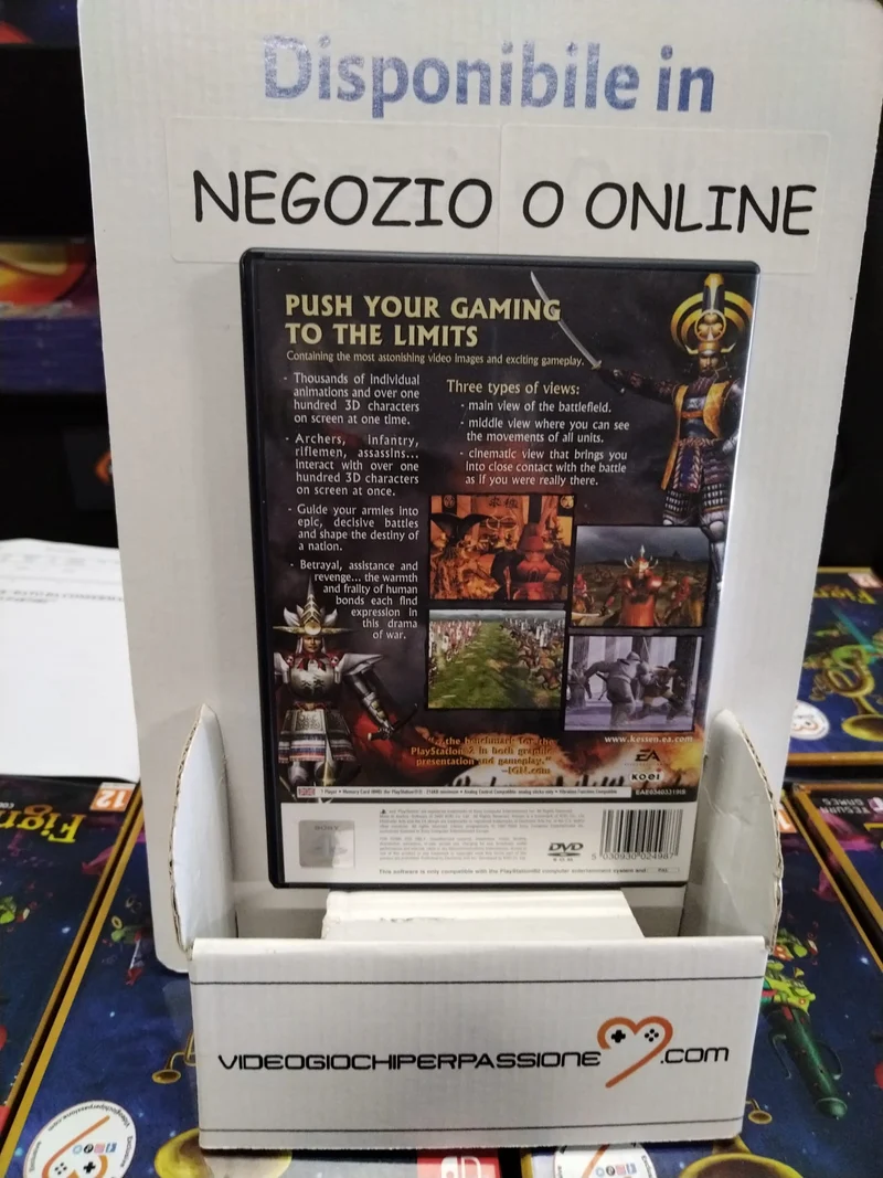 KESSEN PLAYSTATION 2 versione inglese (usato garantito)