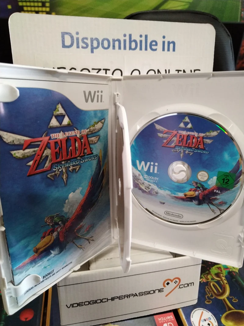 THE LEGEND OF ZELDA SKYWARD SWORD NINTENDO WII (usato garantito)(versione ing.)
