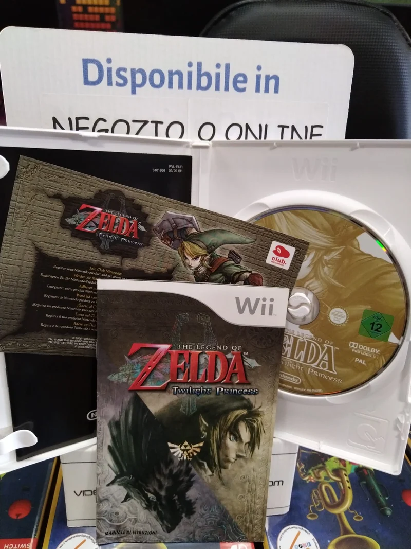 The Legend Of Zelda Twilight Princess Nintendo WII (usato garantito) Edizione Italiana