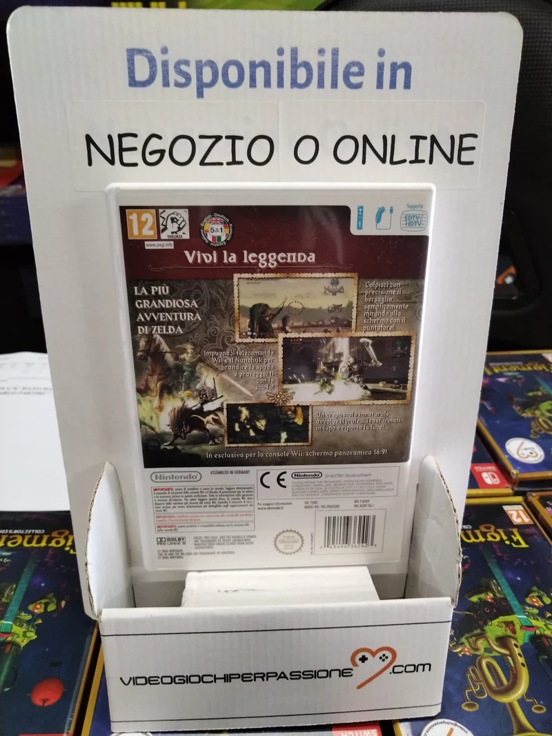 The Legend Of Zelda Twilight Princess Nintendo WII (usato garantito) Edizione Italiana