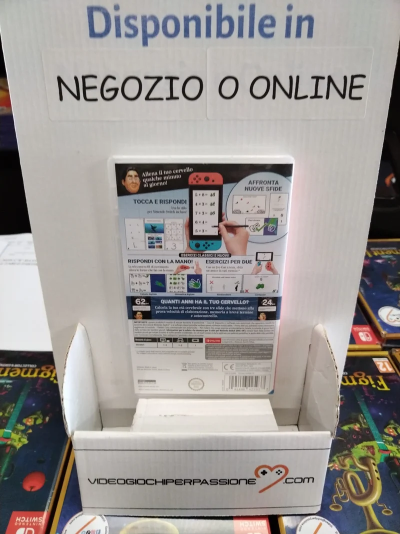 Brain Training del Dr. Kawashima per Nintendo Switch Edizione italiana (usato)(garantito)