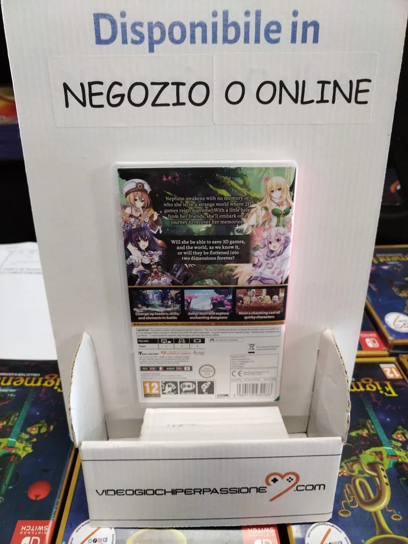super Neptunia RPG Nintendo Switch Edizione Europea (usato)(garantito)