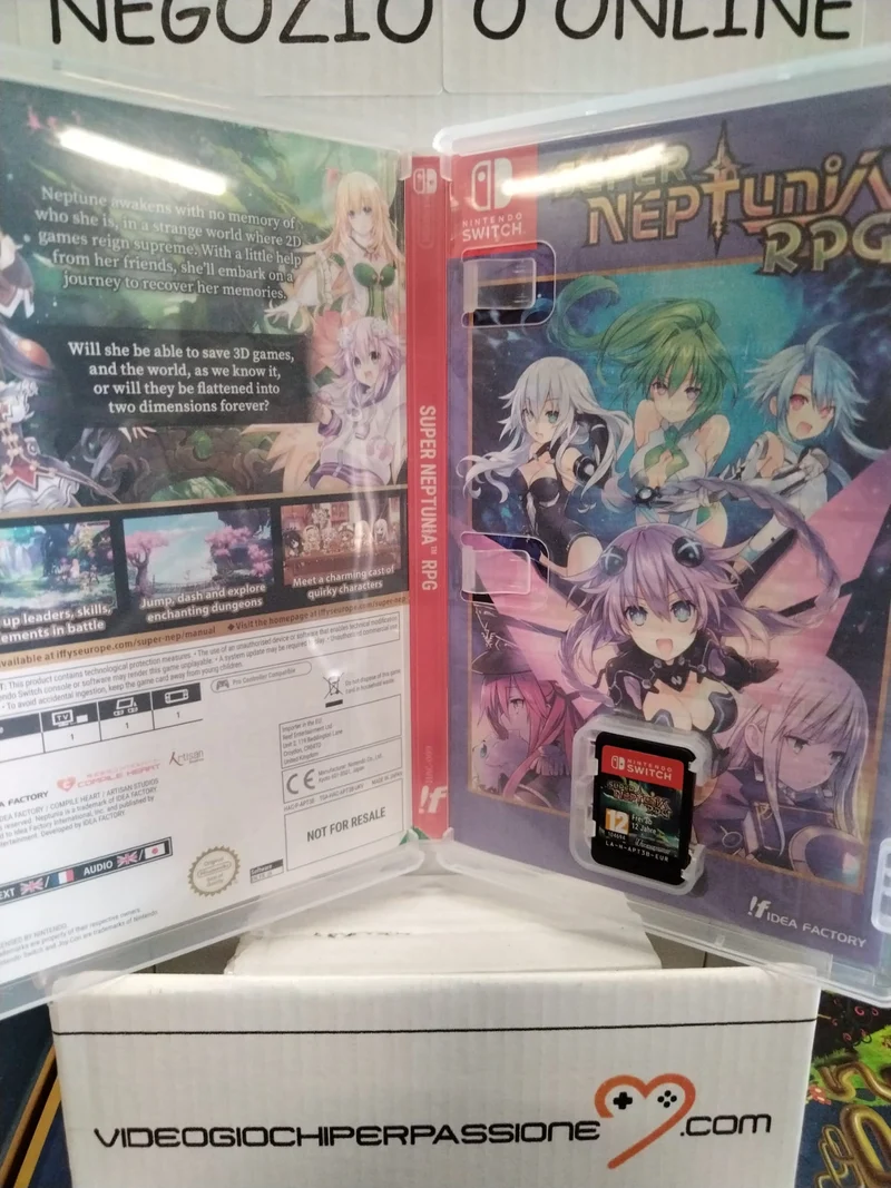 super Neptunia RPG Nintendo Switch Edizione Europea (usato)(garantito)