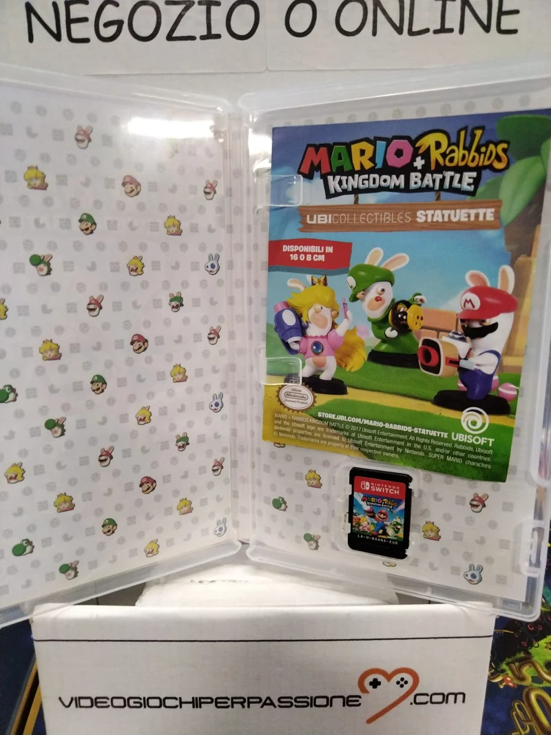 Mario + Rabbids Kingdom Battle - Nintendo Switch (versione italiana)(usato)(garantito)