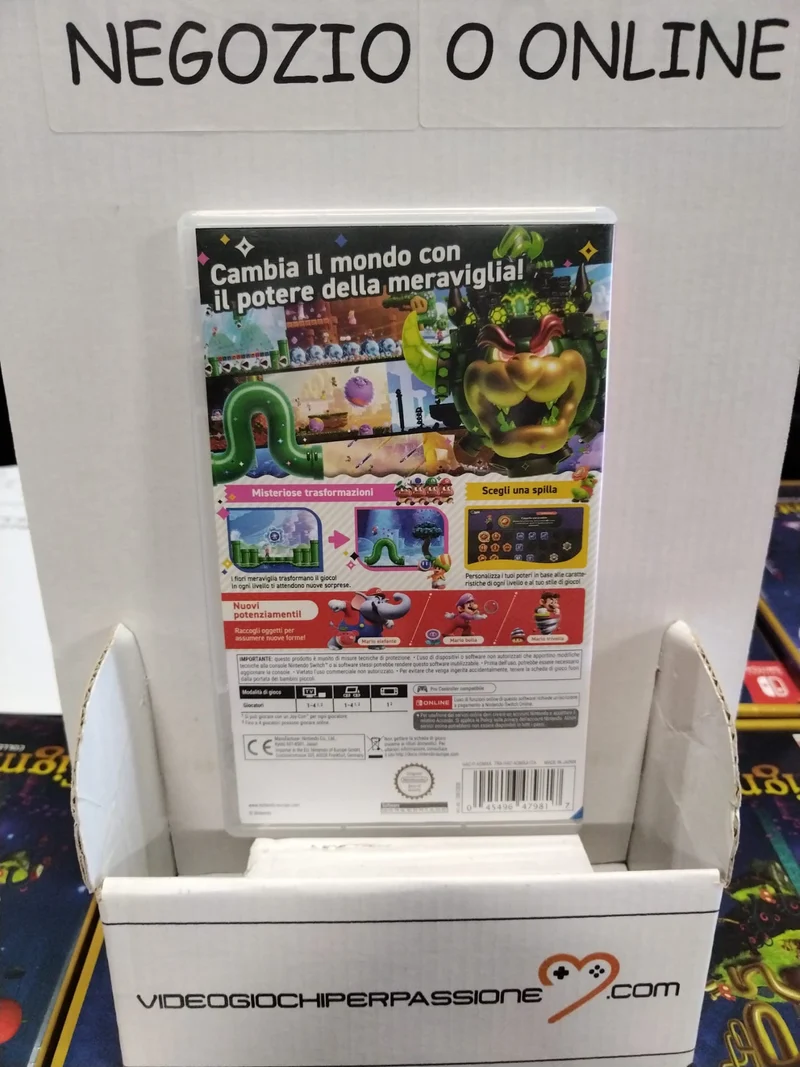 Super Mario Bros. Wonder Nintendo Switch Edizione ITALIANA(usato garantito)
