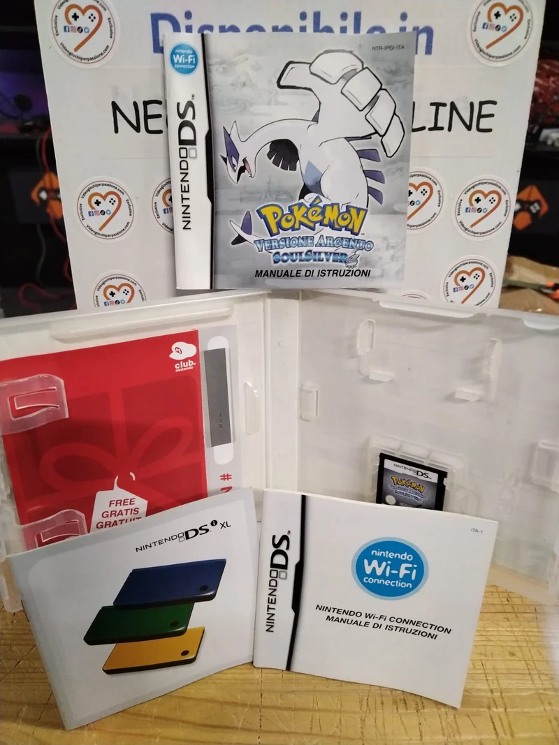 POKEMON VERSIONE ARGENTO SOULSILVER NINTENDO DS (usato garantito) (versione italiana)