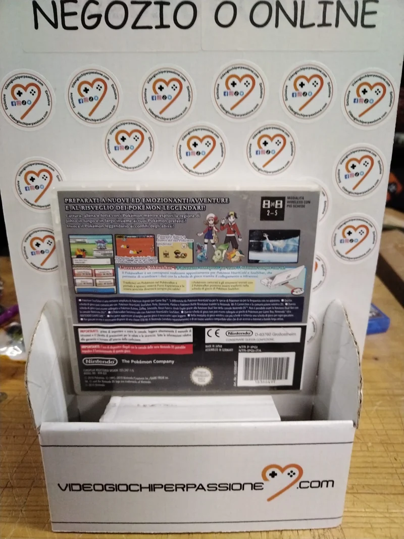 POKEMON VERSIONE ARGENTO SOULSILVER NINTENDO DS (usato garantito) (versione italiana)