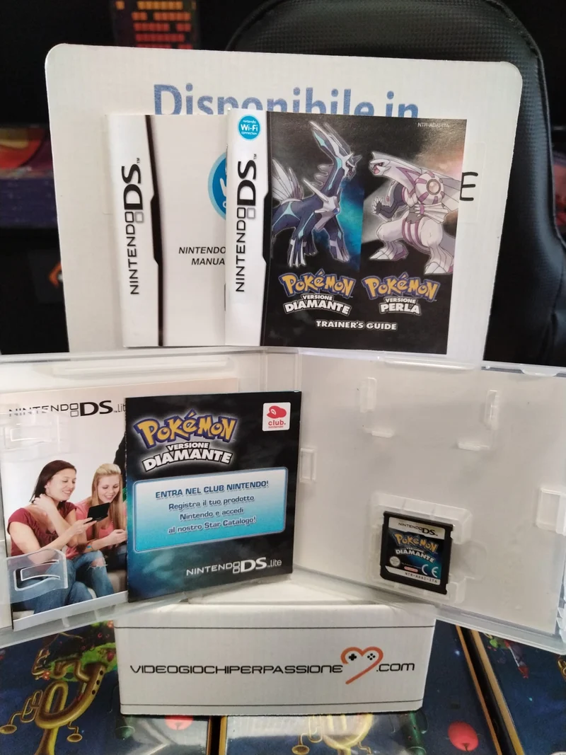 POKEMON VERSIONE DIAMANTE NINTENDO DS (usato garantito) (versione italiana)