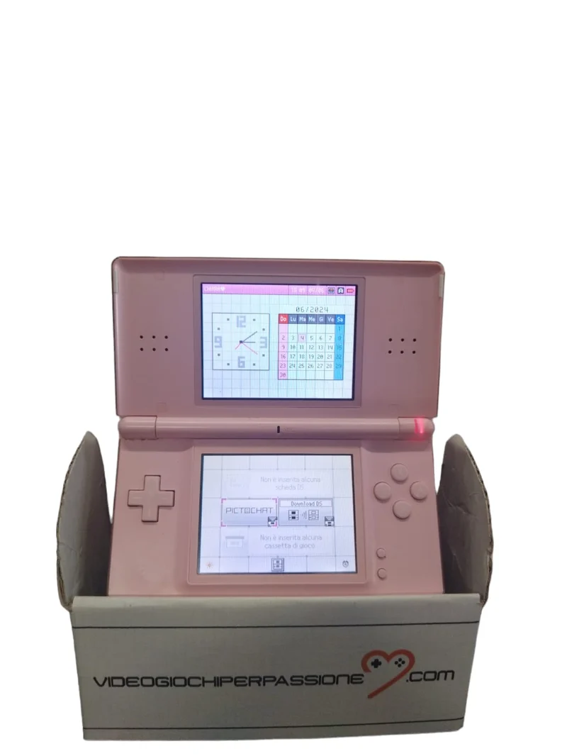 nintendo ds lite console (usato garantito)(senza scatola)(va bene per giochi gba)(con caricatore)