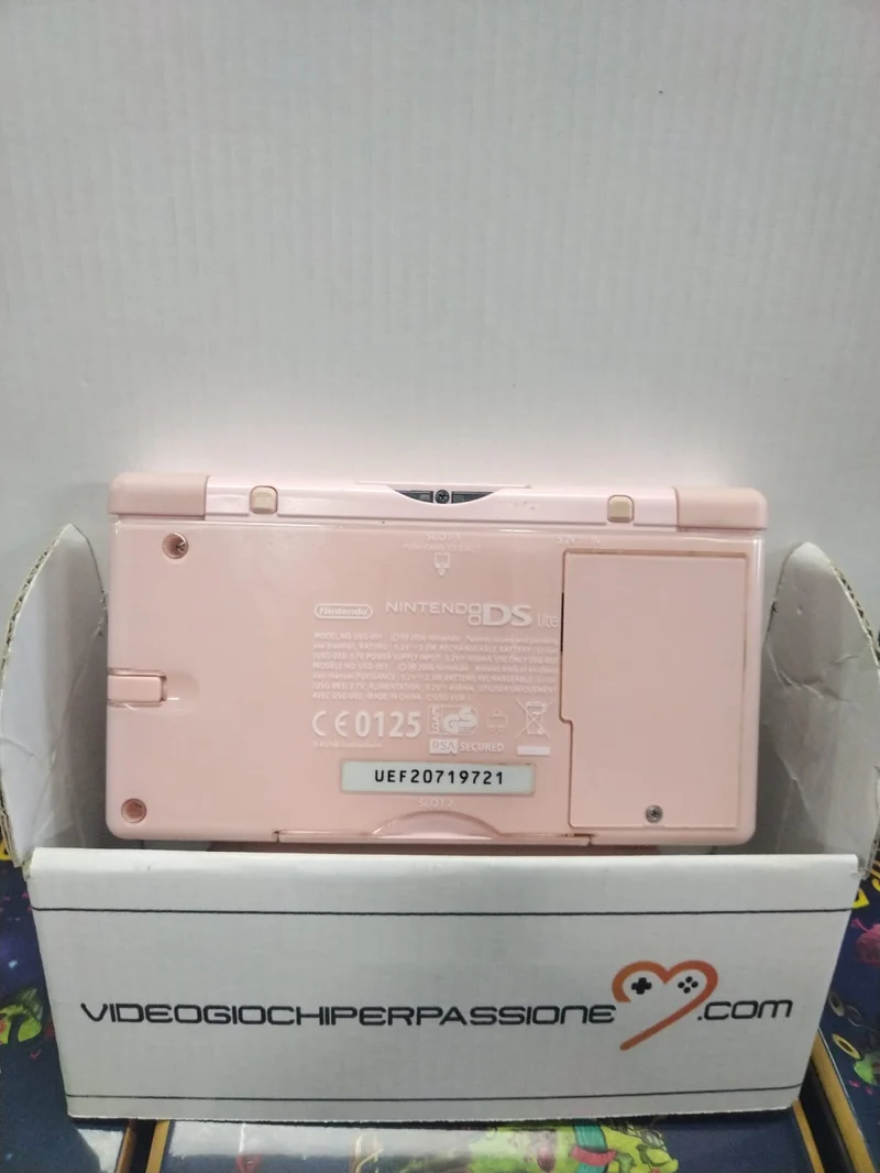 nintendo ds lite console (usato garantito)(senza scatola)(va bene per giochi gba)(con caricatore)