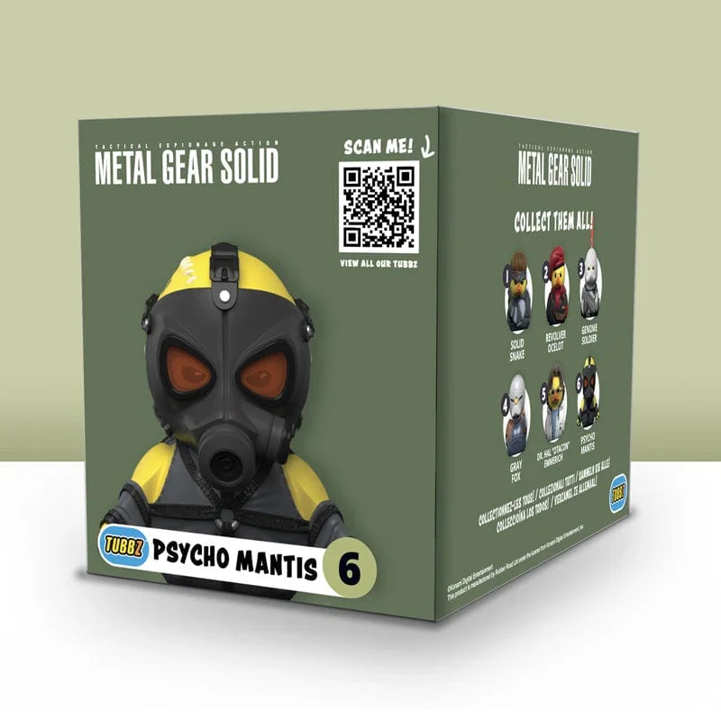 Ufficiale Metal Gear Solid 'Psycho Mantis' TUBBZ (Boxed Edition)