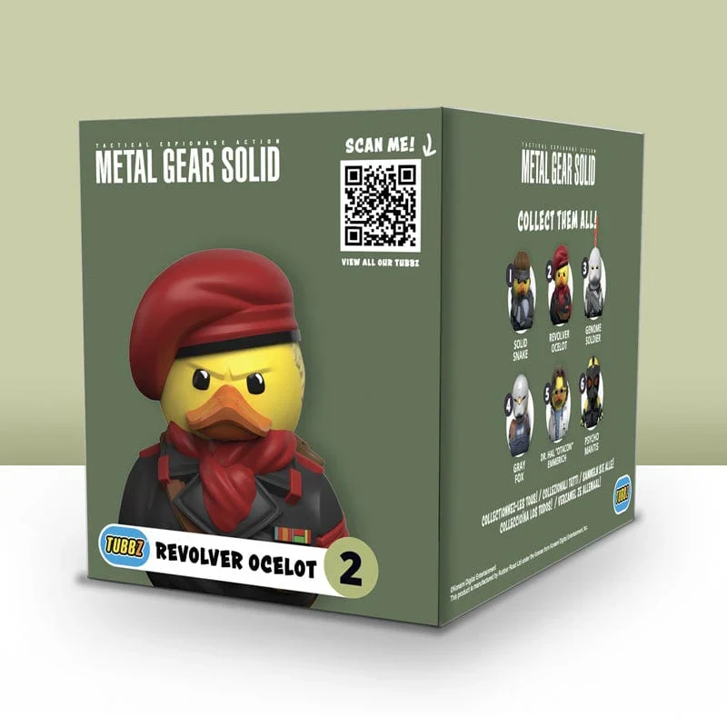 Revolver ufficiale Metal Gear Solid Ocelot TUBBZ (Edizione in scatola)
