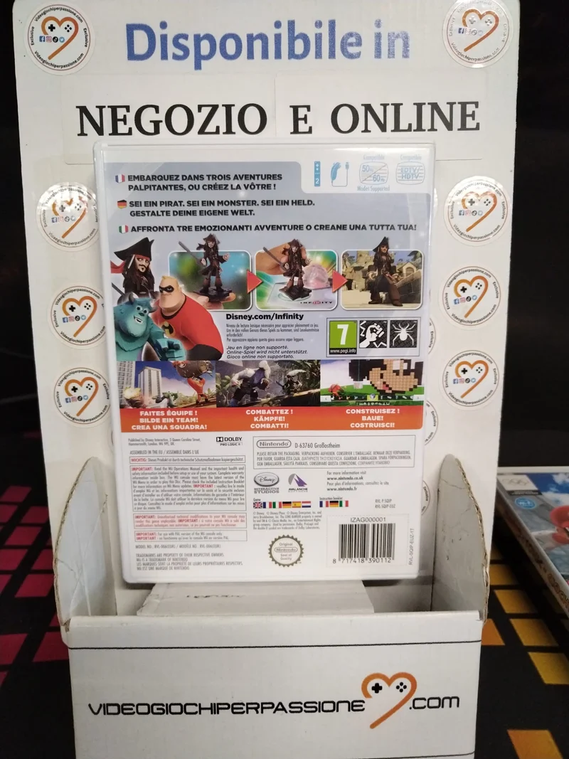 Disney Infinity Nintendo Wii (usato garantito)