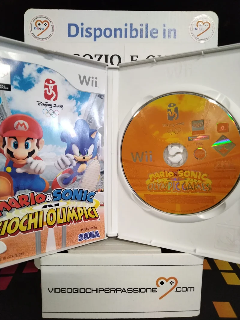 Mario e Sonic Ai Giochi Olimpici Nintendo WII (usato garantito)(ver: italiana)