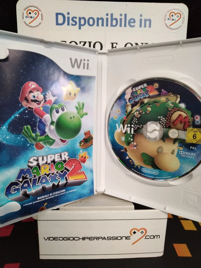 Super Mario Galaxy 2 Nintendo Wii (usato garantito)(versione italiana)