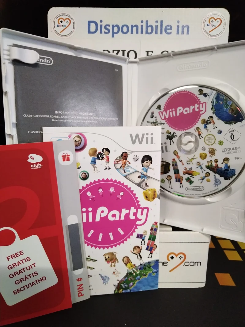 Wii party Nintendo WII (usato garantito)(ver. italiana)