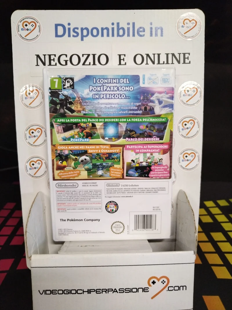 Poképark 2 il Mondo dei Desideri Nintendo Wii (usato garantito)(ver. italiana)