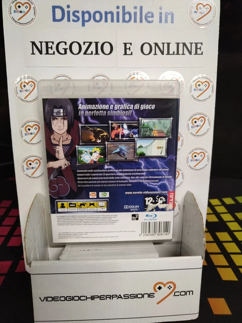 Naruto Ultimate Ninja Storm Playstation PS3 (usato garantito)(ver. italiana)