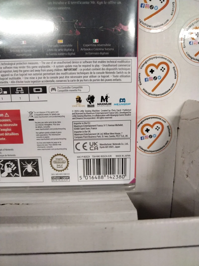 Bye Sweet Carole Nintendo Switch versione europea
