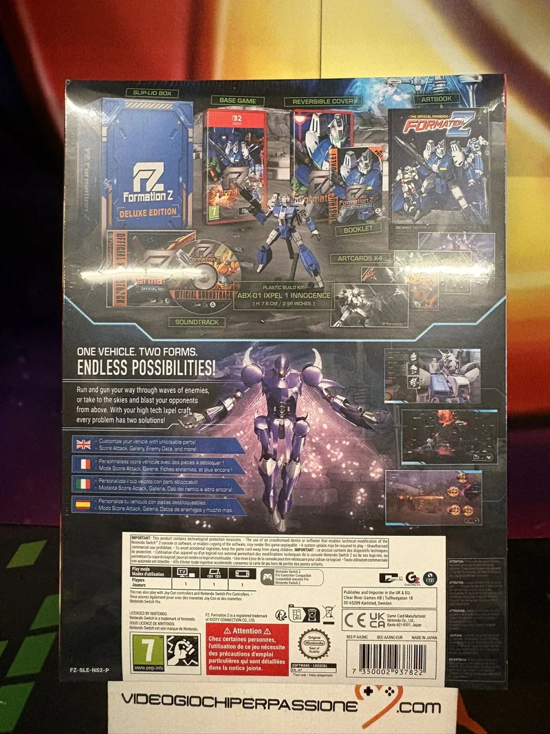 FZ: Formation Z Deluxe Edition Nintendo Switch 2 Edizione Europea