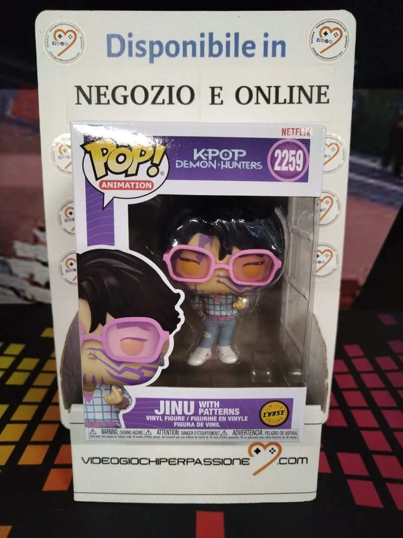 Funko Pop! Animation: KPop Demon Hunters - Jinu -Chase -2259