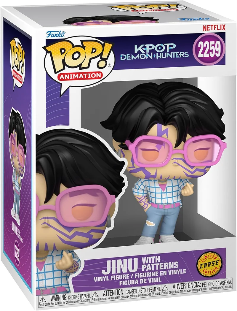 Funko Pop! Animation: KPop Demon Hunters - Jinu -Chase -2259