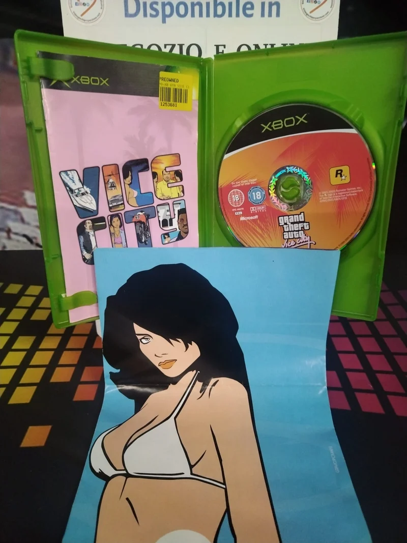 GTA VICE CITY XBOX (usato) (versione europea)