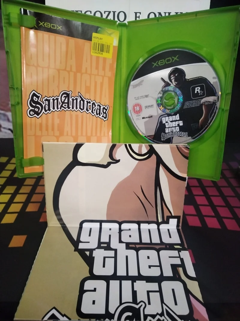 GTA San Andreas XBOX (usato)(versione italiana)
