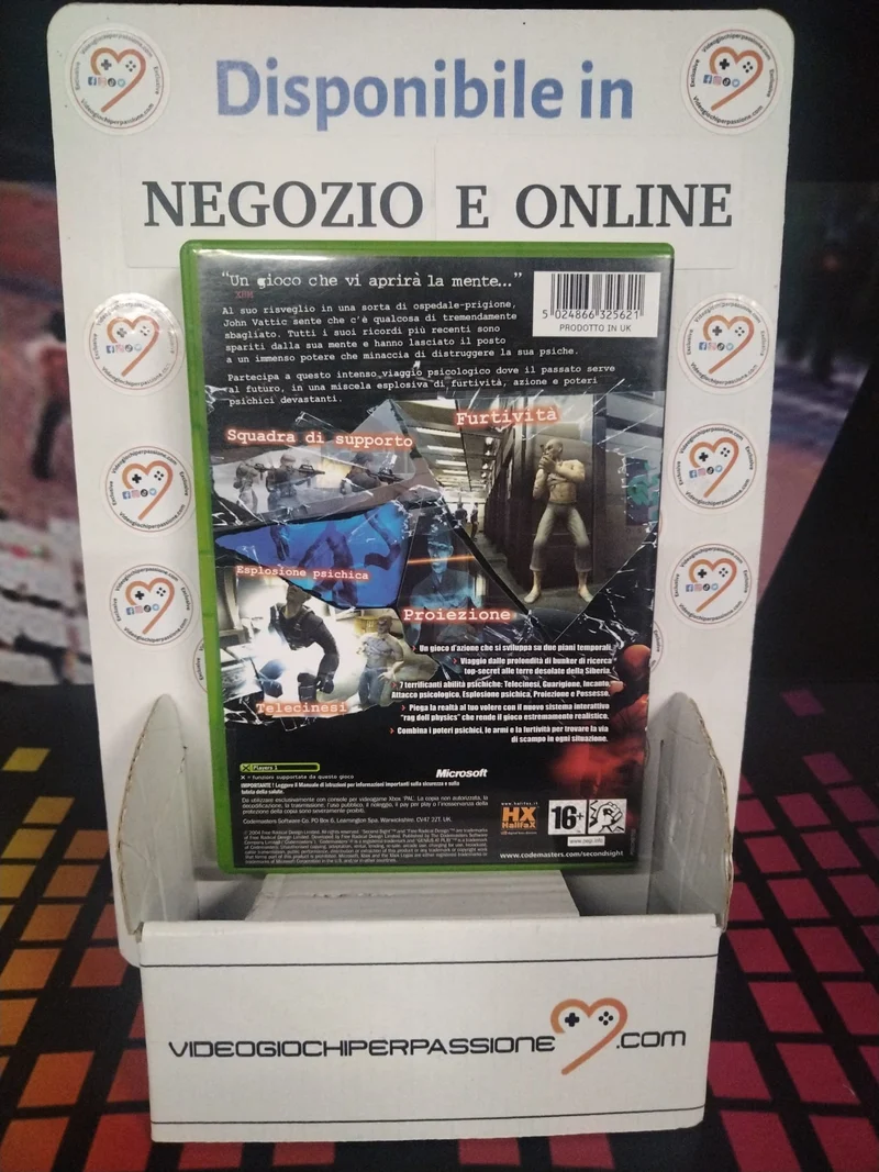 Second Sight XBOX (usato)(versione italiana)