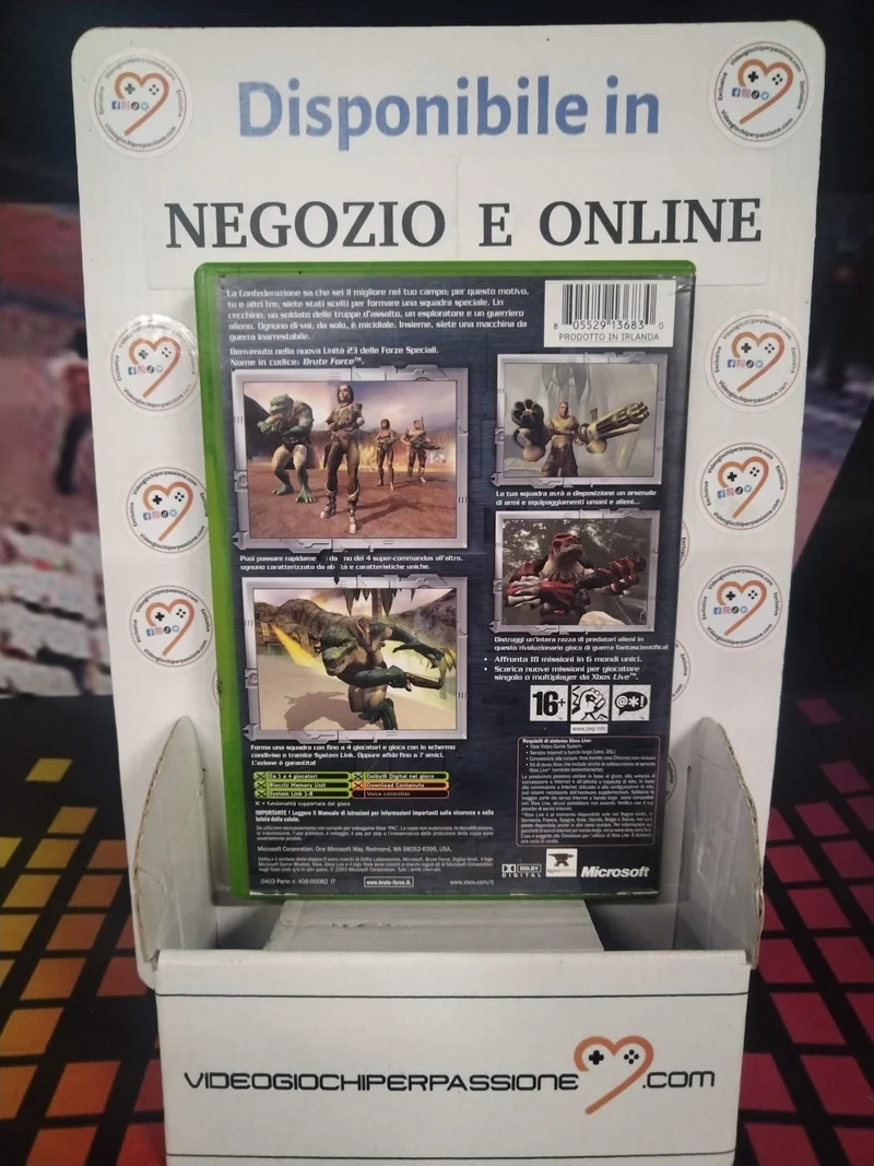 Brute Force XBOX (usato)(versione italiana)