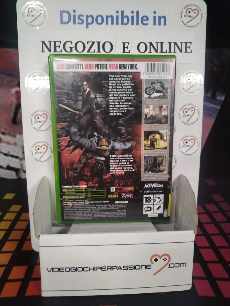 True Crime New York City Xbox (usato)(versione italiana)