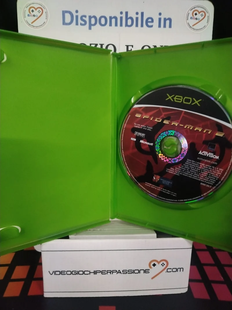 Spider Man 2 XBOX (usato)(versione italiana)