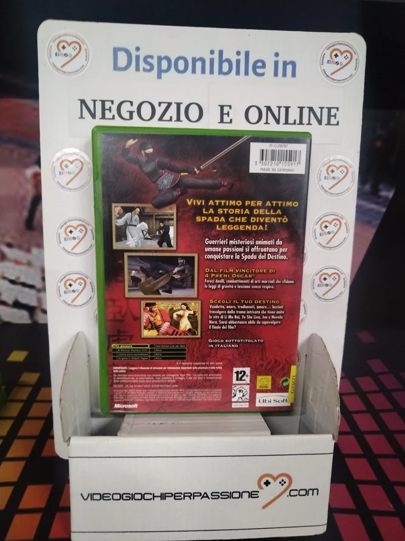 La Tigre e il Dragone XBOX (usato)(versione italiana)