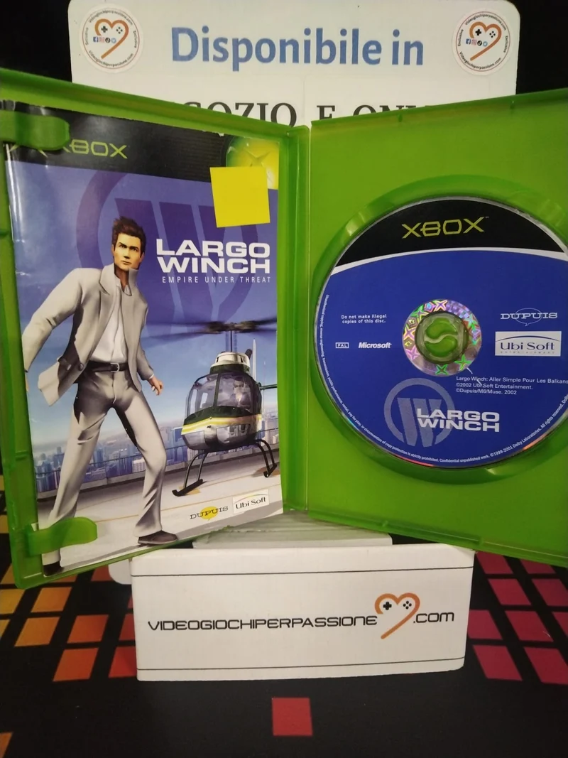 Largo Winch: Empire Under Threat XBOX (usato)(versione europea)